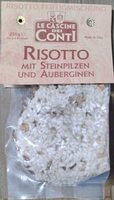 Risotto - Steinpilzen & Auberginen