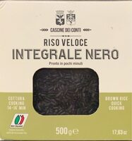 INTEGRALE NERO Riso Veloce