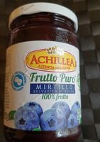 Frutto puro mirtillo selvatico di bosco 100% frutta