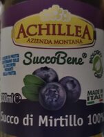Succo di mirtillo 100%