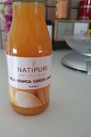 Succo di Arancia,  mela, carota e limone
