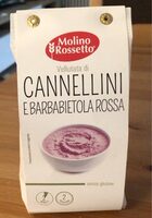 Vellutata di cannellini e barbabietola rossa