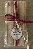 Lasagna Plaid Arcobaleno