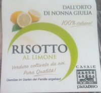 Risotto al limone
