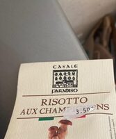 Risotto aux champignons