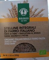 Stelline integrali di farro italiano