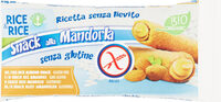 Rice & rice snack alla mandorla