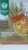 Organic spelt couscous
