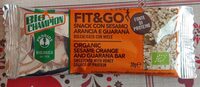 Fit and go snack con sesamo arancia e guaranà