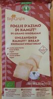 Foglie d'azimo di kamut di grano khorasan