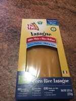 Lasagne 100% mais e riso italiani