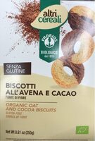 Biscotti all’avena e cacao