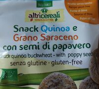 Snack quinta e grano saraceno