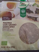 Piadina con grano saraceno