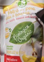 Doypack Polpa con pera, mela e banana