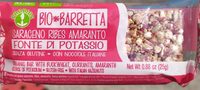 Bio barretta - saraceno ribes amaranto