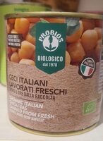 Ceci italiani lavorati freschi