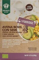 Avena bowl con semi