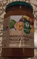 Mango avocado passion fruit