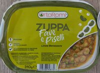 Zuppetta di fave e piselli
