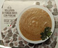 Vellutata funghi misti e porcini