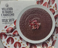 Vellutata di fagioli e radicchio