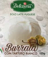 Burrata con tartufo bianco