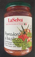 Tomato sauce with basil