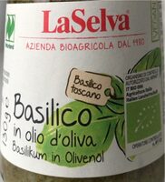 Basilico in olio d’oliva