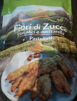 Fiori di zucca con alici e mozzarella