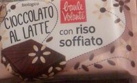 Cioccolato al latte con riso soffiato