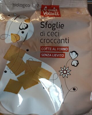 Sfoglie di ceci croccanti