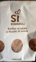 Frollini al cacao e fiocchi di avena
