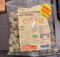 Gnocchi di patate agli spinaci