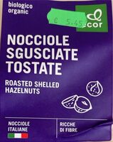 Nocciole sgusciate tostate