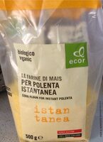 Farina di mais biologica per polenta istantanea