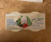 Ricotta fresca senza lattosio