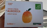 Organic apricot nectar 3X200ML