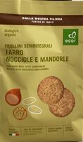 Frollini farro nocciole e mandorle