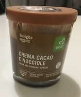 Creme cacao et noisettes