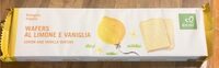 Wafers al limone e vaniglia