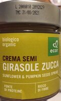 Crema semi di girasole e zucca