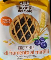 Crostatine di frumento ai mirtilli