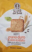 Biscotti grano duro  e orzo tostato