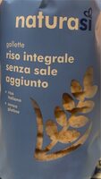 Gallette integrali senza sale aggiunto