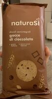 Discoli semintegrali gocce di cioccolato