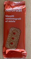 Biscotti semintegrali al miele