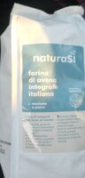 Farina di avena integrale italiana biologica macinata a pietra