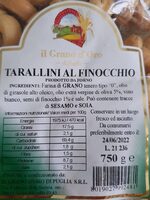 Taralli al finocchio
