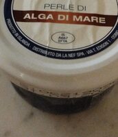 Perle di alga di mare